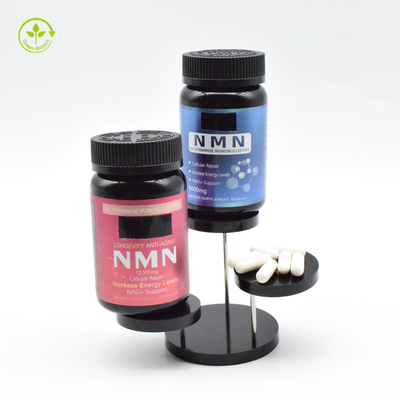 %99 Saf NMN Toz Takviyeler Beta Nikotinamid Mononükleotit 500MG Kapsül