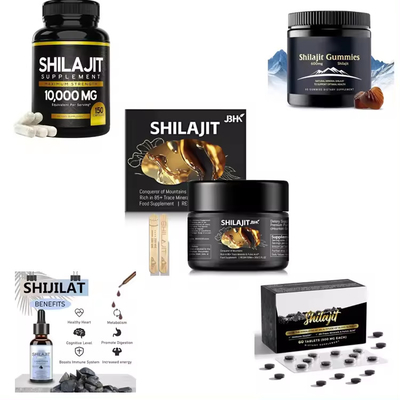 Toptan % 100 Saf Doğal Sağlık Gıdaları Himalaya Shilajit reçini