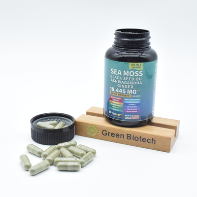 Fabrika Tedarikleri Doğal Sıcak Satış Yüksek Kaliteli Deniz Moose Extract Kapsülleri Enerji İçin