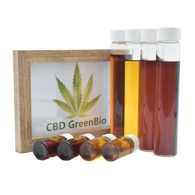 Ham CBD Tam Spektrumlu Yağı Oral Olarak Tüketmek CBD Hammadde Serbest Bırakma Ağrısı