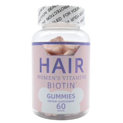 GMP Yenilebilir Biotin Vitamin Takviyeleri Hücre Büyümesi İçin Saç Sakızlı