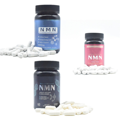 1000mg 1500mg Kapsül NMN Eki Özel Etiket Kosher GMP