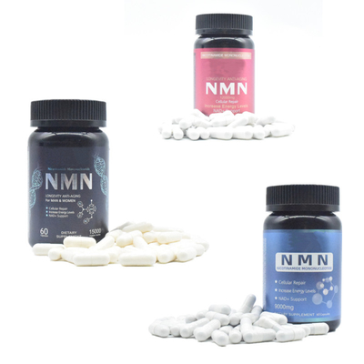 Nikotinamid Mononükleotid NMN 1000mg Kapsüller 500mg 1200mg 1500mg