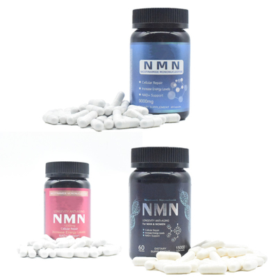 Nikotinamid Mononükleotid NMN 1000mg Kapsüller 500mg 1200mg 1500mg