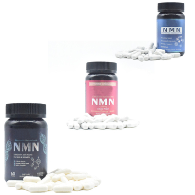 Nikotinamid Mononükleotid NMN 1000mg Kapsüller 500mg 1200mg 1500mg