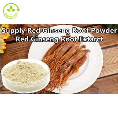 Gıda Sınıfı Doğal Kore Kırmızı Ginseng Tozu Kırmızı Ginseng Kökü Ekstresi Tozu