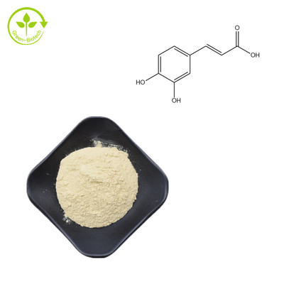 Kozmetik Sınıfı Doğal Bitki Özleri Kafeik Asit Tozu% 99 CAS 331-39-5