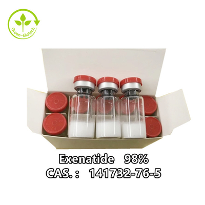 10mg/Şişe 1g/Şişe 10 Şişe/Kutu %98 Exenatide Toz Cas 141732-76-5