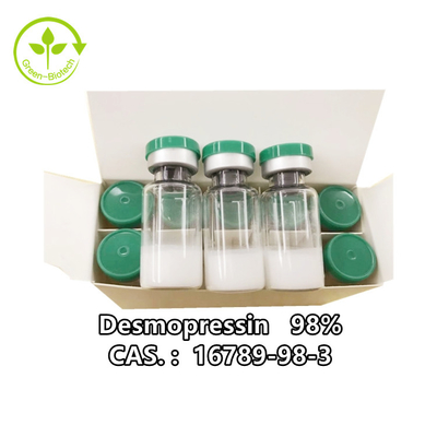 Cas 16789-98-3 %98 Desmopressin Toz 10mg/Şişe 1g/Şişe 10 Şişe/Kutu