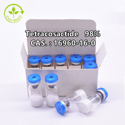 Cas 16960-16-0% 98 Tetrakosaktid Toz ACTH Analog Penisilin Şişe Ambalajı