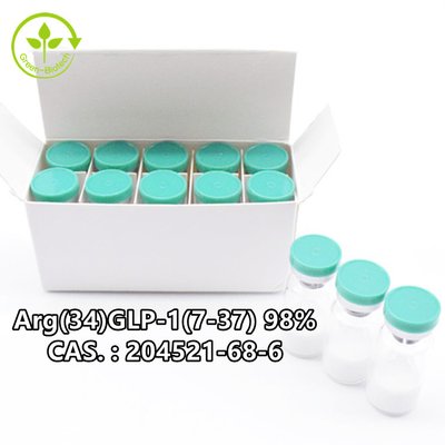 Arg(34)GLP-1(7-37) CAS 204521-68-6 %98 Arg34-GLP-1(7-37) Toz
