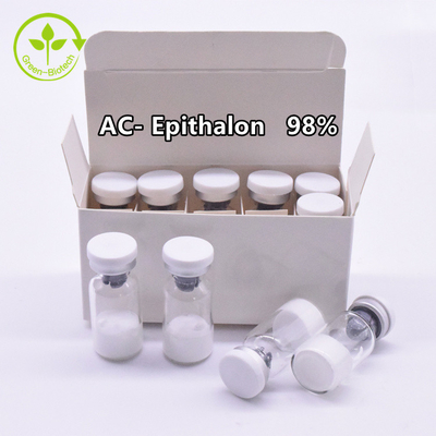 Yüksek Saflıkta AC- Epithalon %98 beyaz Toz İyi Suda Çözünürlük