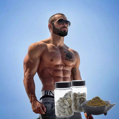 Saf Türkesteron %40 %10 Özel Markalı Ajuga Türkesteron Kapsülleri 500mg 1000mg