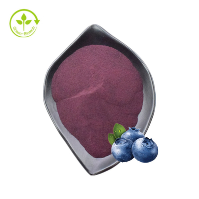 25kg/Drum Doğal Bitki Ekstraktı 1% - 25% Antosiyanin Tozu Blueberry Ekstrakt Tozu