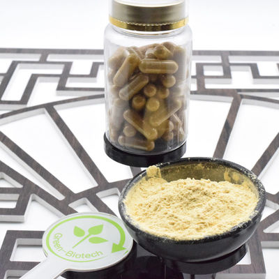 OEM Özel GMP Bitkisel Koreli Kızıl Ginseng Kök Ekstraktı Altın Kapsülleri