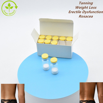 99% 9 Melanotan-II Peptidleri Vücut Yapımı Liyofilize Toz 10mg/ Flakon