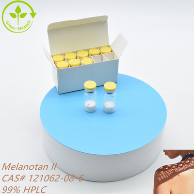10mg Saf Melanotan-II Peptid Enjeksiyon Derecesi 99.9% Saflık