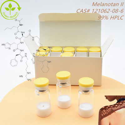 10mg Melanotan II Peptid Avrupa Piyasasında Cilt Pırıltısı İçin