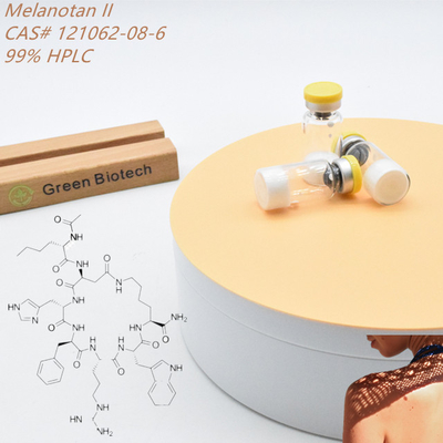 CAS 121062-08-6 Melanotan II Peptid Toplu 10mg 20mg Beden geliştirme için