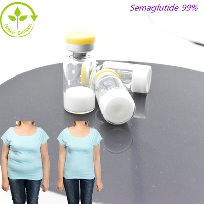 99.9% Saf Enjeksiyon Derecesi  Semaglutide Vücut Yapımı İçin