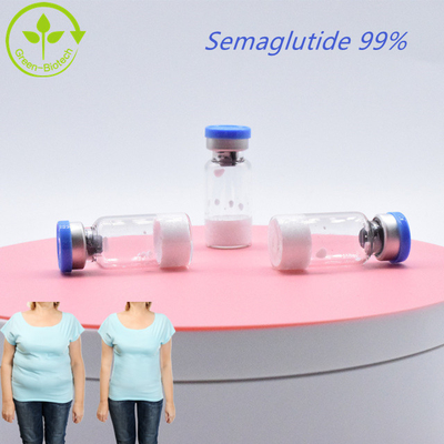 Yüksek Saflık % 98 Enjeksiyon Derecesi Tirzepatid Beden Yapımı İçin Semaglutid 5mg