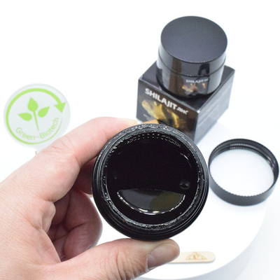 Doğal Shilajit reçine 30g 50g OEM Özel Etiket Shilajit takviyesi Fermente bitki özeti