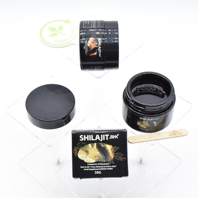 Organik Shilajit reçine Saf Himalaya Shilajit Takviyeleri Fulvik Asit sıvısı %50