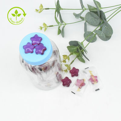 Özel Etiket Beyin Güçlendirme Takviyeleri Yumuşak Şeker Omega 3 DHA yosun yağı Çocuklar için Sakızlar