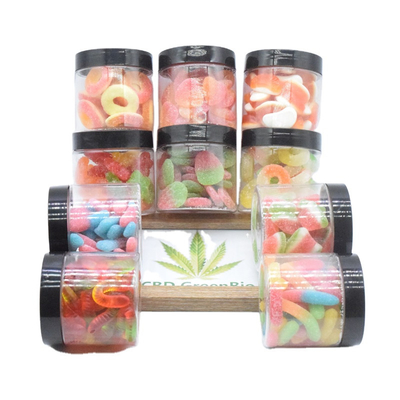 Geniş Spektrumlu CBD Uyku Sakızları Şişe Başına 220g Enerjiyi Artırır