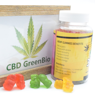 Birinci Sınıf CBD Sakızlı Solucanlar, Daha Hızlı İyileşmeye Yardımcı Olan Omega 3 CBD Sakızlı Halkalar