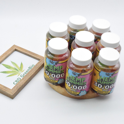 220g Saf CBD Sakızlı Uyku İçin E Vitamini B Vitamini Enerji Ruh Halini İyileştirir