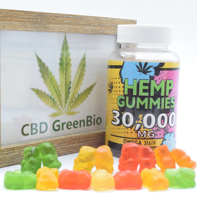 Organik Premium Serbest Bırakan 25mg Geniş Spektrumlu CBD Gummies Anksiyete