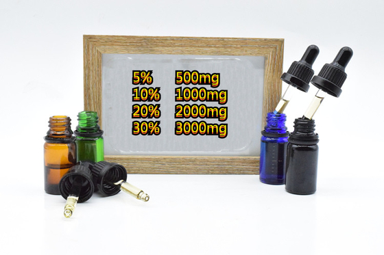 CBD Ham Yağını Azaltan Geniş Spektrumlu Anksiyete 500mg 1000mg 2000mg