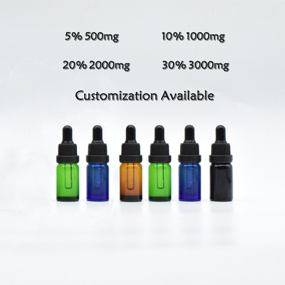 İzole% 99,9 CBD Tentür Yağı Kannabidiol CBD Yağı Kaygısını Azaltma