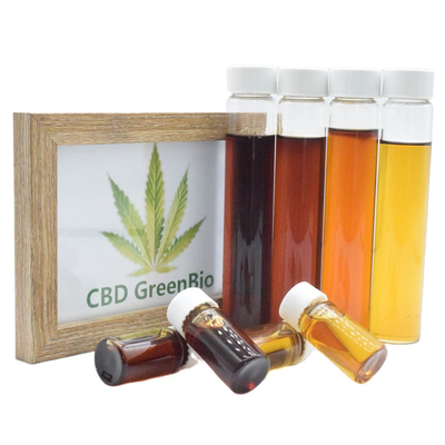 Ham CBD Tam Spektrumlu Yağı Oral Olarak Tüketmek CBD Hammadde Serbest Bırakma Ağrısı