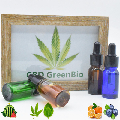 Ham CBD Tam Spektrumlu Yağı Oral Olarak Tüketmek CBD Hammadde Serbest Bırakma Ağrısı