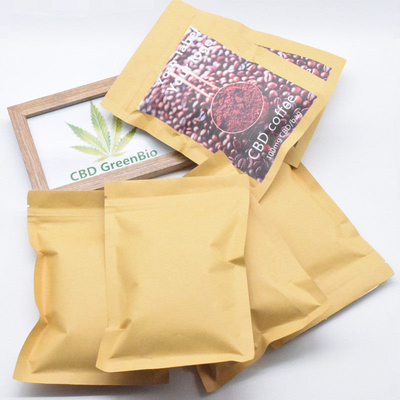 100g Doğal CBD Kahve Tozu Besin Maddeleri Tam Spektrum