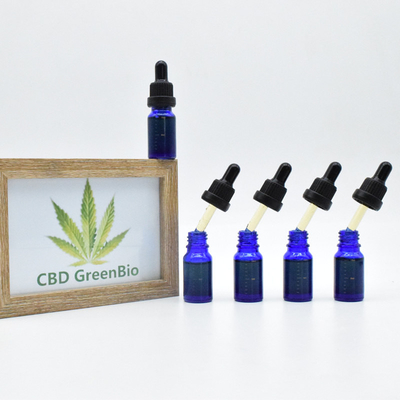 Depresyon Anksiyete için Tam Spektrum Kenevir Özü CBD Yağı Düşük THC