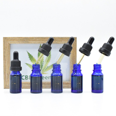 Depresyon Anksiyete için Tam Spektrum Kenevir Özü CBD Yağı Düşük THC