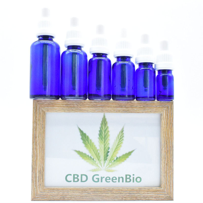 10ml 20ml Sativa CBD Yağı Tıbbi Amaçlı Private Label Sarı Sıvı