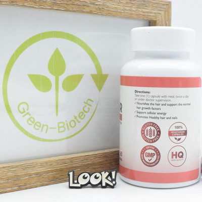 Kırılgan Tırnaklar Biotin Vitamin Takviyeleri BRC ISO 60 Kapsüller
