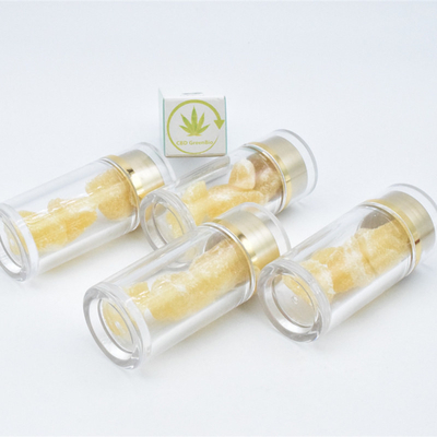 Cam Şişe CBD Wax Crumble Dabbing Saf CBD Crumble Organik