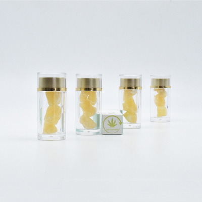 Cam Şişe CBD Wax Crumble Dabbing Saf CBD Crumble Organik