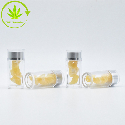 Kenevir Bitkileri Çıkarılan CBD İzole Balmumu %80 %95 Sigara İçmek İçin