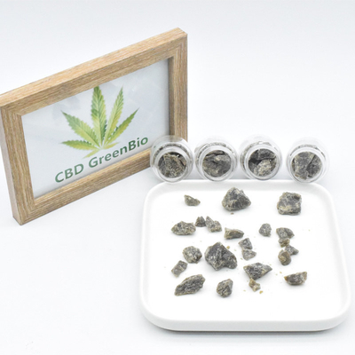 Smoke Dab CBD Wax Crumble Şişe Başına 10 Gram THC Ücretsiz Yüksek Biyo Kullanılabilirlik