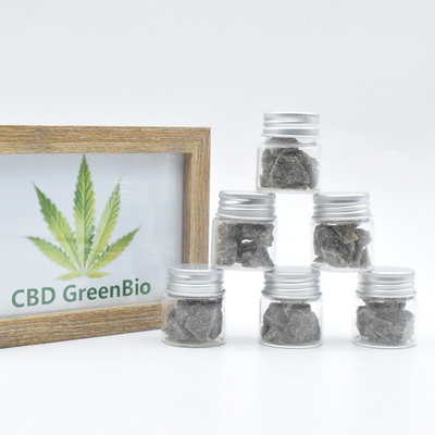 Smoke Dab CBD Wax Crumble Şişe Başına 10 Gram THC Ücretsiz Yüksek Biyo Kullanılabilirlik