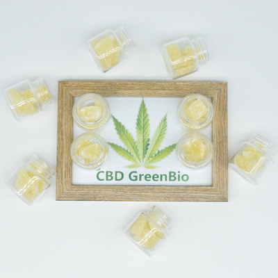 Kenevir Çiçeği Ekstraksiyonu Saf CBD Balmumu %95 Dabbing HPLC İçin Test Edildi