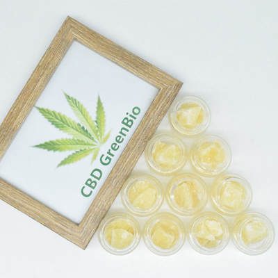 Kenevir Çiçeği Ekstraksiyonu Saf CBD Balmumu %95 Dabbing HPLC İçin Test Edildi