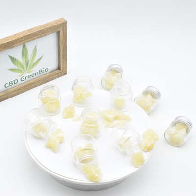 Kenevir Çiçeği Ekstraksiyonu Saf CBD Balmumu %95 Dabbing HPLC İçin Test Edildi