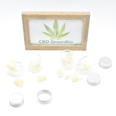 Kenevir Çiçeği Ekstraksiyonu Saf CBD Balmumu %95 Dabbing HPLC İçin Test Edildi
